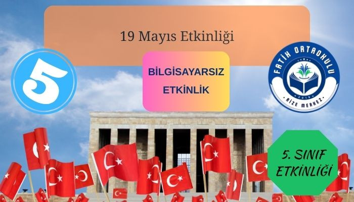 19 Mayıs Etkinlikleri, 5. Sınıf